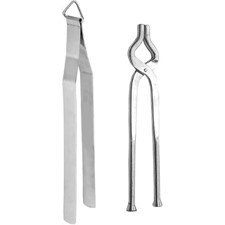 iWARE KkitchenCare Chimta and Tong for Kitchen, Stainless Steel, Sanchi, Sansi, Pakkad, Pincer, Chimta for Roti, Chapati iWARE KkitchenCare Chimta and Tong for Kitchen, Stainless Steel, Sanchi, Sansi, Pakkad, Pincer, Chimta for Roti, Chapati