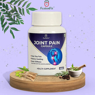                       FusionFit Joint Pain Capsule  Relief Joint Pain And Relieves Swelling,Eases Stiffness.                                              