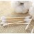 Bamboo Wooden Swab Cotton Ear Duds  Double-Headed Disposable Sanitary Cotton Swabs for Daily Care pack of 100 Pieces