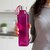 William Water Bottle with Steel Cap, Plastic Bottle for Home and Office 1000ml Multi Colour (pack of 3)