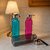 William Water Bottle with Steel Cap, Plastic Bottle for Home and Office 1000ml Multi Colour (pack of 3)