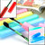 4 Pc Plastic Toothbrush Cover, Anti Bacterial Toothbrush Container Plastic Toothbrush Holder(Multicolor)