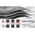 Rectangular Pack of 1 Table Placemat (Black, Rubber)