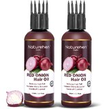 Naturehen Hair Growth Onion Oil Hair Regrowth  Anti Dandruff Oil for M..