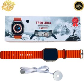 Ultra Smart Watch T800 with Beautiful Strap, Bluetooth Calling Smart Watch, 1.99 Touch Display with Fitness Outdoor