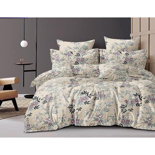                       King Size Bedsheet with Two Pillow Covers                                              