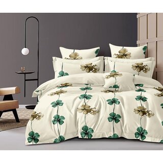                       King Size Bedsheet with Two Pillow Covers                                              