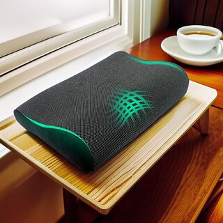                       Premium Neck Cervical Orthopedic Pillow with Adaptive Memory Foam and Breathable GRIDMATRIX Fabric for Ultimate Comfort, Support, and Spinal Alignment                                              