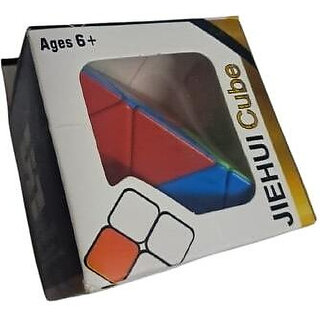 Anmolg Triangular Pyraminx Pyramid Cube For Kids & Adults| Rattle(Multicolor) Anmolg Triangular Pyraminx Pyramid Cube For Kids & Adults| Rattle(Multicolor)