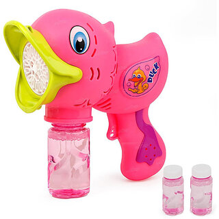                      Anmolg Duck Bubble Blowing Toy with Bubble Solution Rattle(Multicolor)                                              