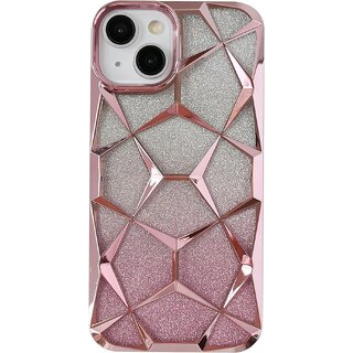                       Sparkly Case Compatible with iPhone 15 Plus Glitter Diamond Design with Shockproof Protection  Raised Camera Bump                                              