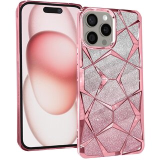 Sparkly Case Compatible with iPhone 15 Pro Max Glitter Diamond Design with Shockproof Protection Raised Camera Bump Sparkly Case Compatible with iPhone 15 Pro Max Glitter Diamond Design with Shockproof Protection Raised Camera Bump