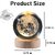 3D Crystal Moon Night Lamp - Decorative Soft Glow for Bedroom
