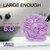 Bathing loofah Couples Pack of 2 (Purple and Yellow Color)
