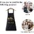 Waterproof Oil Proof Kitchen Cooking Aprons With Centre Pockets For Women  Men (Pack of 1)