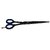 Premium Black Stainless Steel Hair Cutting Scissors with Blue Finger Rest for Salon  Personal Use
