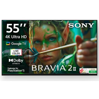 Sony 139 cm (55 inches) BRAVIA 2M2 Series 4K Ultra HD Smart LED Google TV K-55S25M2 Sony 139 cm (55 inches) BRAVIA 2M2 Series 4K Ultra HD Smart LED Google TV K-55S25M2