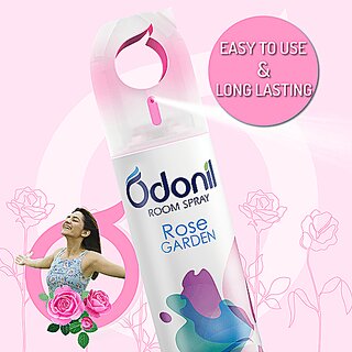 Odonil Room Air Freshener Spray - Rose Garden, 220 ml Odonil Room Air Freshener Spray - Rose Garden, 220 ml