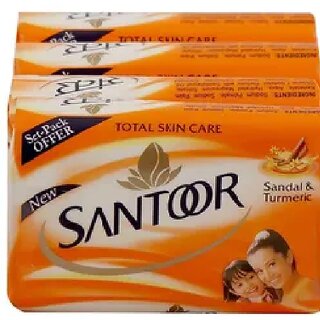                       Santoor Soap ( 44 Gms. ) - Pack of 4                                              