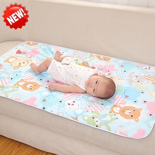                       New Reusable Washable Baby Infant Waterproof Urine Mat Cover Changing Pad Durable - (2)                                              
