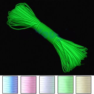                       3m / 118 Inch Luminous Glow In Dark Tent Rope (5 Colors) - (Green, 3 M)                                              