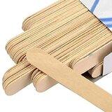 Wooden Wax Sticks, Wooden Ice Cream Craft Sticks for School Projects