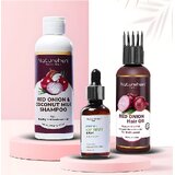 Naturehen Hair Care Combo Kit for Hair Fall Control, Hair Regrowth Dan..
