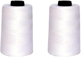 Strong and Durable Cotton Polyester Sewing Thread Spool for Sewing, Stitching, Overlock, Surger, Murrow