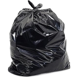 Black Garbage Bag (24 * 30) 40pcs Dustbin Bag/Trash Bag - Black Color Black Garbage Bag (24 * 30) 40pcs Dustbin Bag/Trash Bag - Black Color