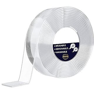 Double Sided Tape Heavy Duty - Multipurpose Removable Traceless Mounting Adhesive Tape for Walls?Washable Reusable Strong Sticky Strips Grip Tape Double Sided Tape Heavy Duty - Multipurpose Removable Traceless Mounting Adhesive Tape for Walls?Washable Reusable Strong Sticky Strips Grip Tape