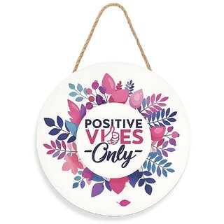 Tiny Shiny Positive Vibes Only Decorative Wall Art Mdf Wooden Hanger For Living Room Bedroom Artworks Decor Office Tiny Shiny Positive Vibes Only Decorative Wall Art Mdf Wooden Hanger For Living Room Bedroom Artworks Decor Office