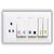 Switch ID Sticker Clear Vinyl Labels for Home Office Electric Board Appliances Switch Sticker Lables Pack Of 1