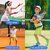Table Tennis Trainer Balls Toys for Kids  Adults, Rackets and Balls Base Training Practice Set, Outdoor Indoor Games