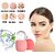 Combo of  Ice Roller for face women skin glowing Puffiness Skin  Travel Soap Case Waterproof Container Draining For Camping Leakproof 1