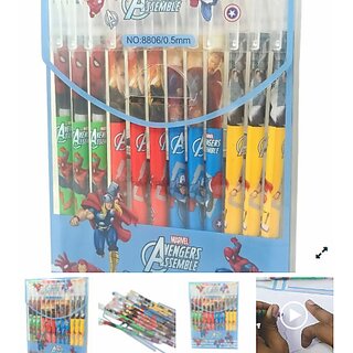                       12pc Avenger Erasable pen Set                                              