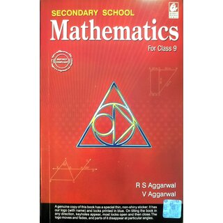                       Secondary School Mathematics for Class 9 - R.S. Aggarwal - CBSE - Examination 2025-26                                              