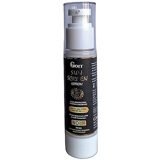                      Goit Sun Screen Lotion, SPF 50+, Dual Protection Indoor  Outdoor, 50 gm                                              