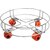 Heavy Duty Cylindrical Metal Trolley with Smooth Mobility