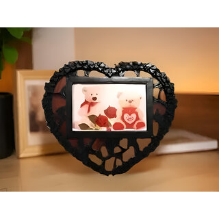                       CHARKEE PVC Multicolour Single Photo Frame (Pack of 1)                                              