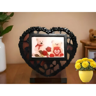                       CHARKEE PVC Multicolour Single Photo Frame (Pack of 1)                                              