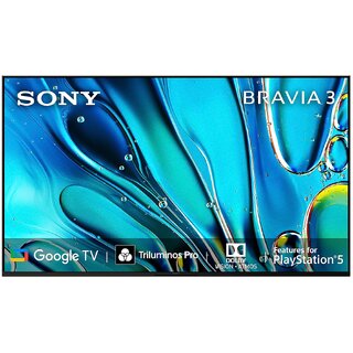Sony BRAVIA 3 Series 108 cm (43 inches) 4K Ultra HD AI Smart LED Google TV K-43S30 (Black) Sony BRAVIA 3 Series 108 cm (43 inches) 4K Ultra HD AI Smart LED Google TV K-43S30 (Black)