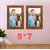 CHARKEE Wood Black Photo Frame Sets (Pack of 2)