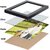 CHARKEE Wood Black Photo Frame Sets (Pack of 2)
