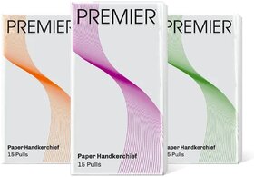 Premier Paper Handkerchief - Pack of 10