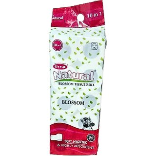 Natural Blossom Tissue Roll - 10 In 1 Natural Blossom Tissue Roll - 10 In 1