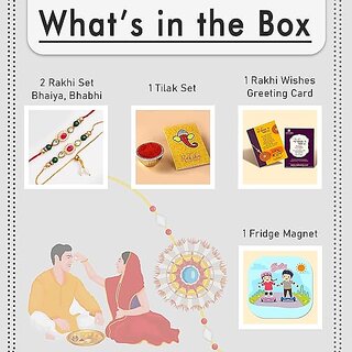 Craft Pearl Rakhi for Brother and Sister with Lumba Floral Rakhi Kundan Bracelet Rakhi for Raksha bandhan Couple with Fr Craft Pearl Rakhi for Brother and Sister with Lumba Floral Rakhi Kundan Bracelet Rakhi for Raksha bandhan Couple with Fr