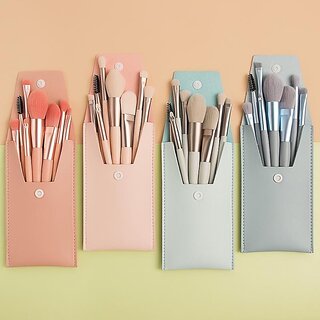 Makeup Brushes/Bags, 8 Pcs Portable Soft Makeup Brushes Set For Eyeshadow Foundation Powder Concealer Lip Blush Makeup (Multicolor With Bag) Makeup Brushes/Bags, 8 Pcs Portable Soft Makeup Brushes Set For Eyeshadow Foundation Powder Concealer Lip Blush Makeup (Multicolor With Bag)