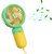 (Pack of 1)  Charkee Mini Rechargeable USB Fan  Portable Handheld Cooling Fan 