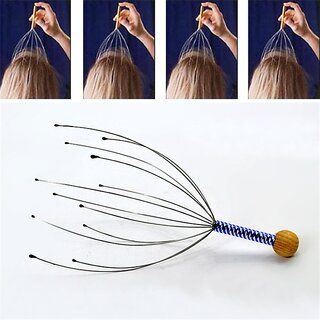 Head Scalp Neck Octopus Massage Equipment Stress Release Massager Head Scalp Neck Octopus Massage Equipment Stress Release Massager
