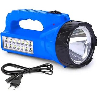 Charkee 30W High Flash Led torch Plastic Body Rechargeable Tourch (Multicolor) Charkee 30W High Flash Led torch Plastic Body Rechargeable Tourch (Multicolor)